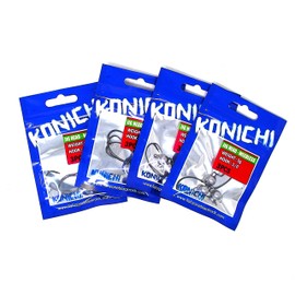Fishzone Konichi Weedless Jig Heads 12 indvidual jigs available in 3.5g 5g 7g and 10g (Hook 2/0 - Weight 10g)