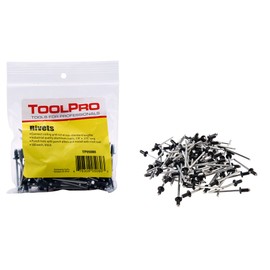 ToolPro Pop Rivets for Ceilings, 1/8"