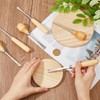HOBBIESAY 6Pcs Stone Setting Tools Wood Carving Hand Chisel Jewelry