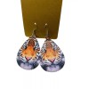 Unbranded Realistic Tiger Face Boutique Earrings 2.25”x 1.5”, 2 Sided,