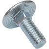 AERZETIX - C48980 - Set of 100 Carriage Bolts Flat