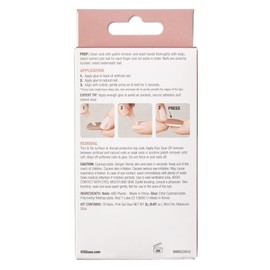 Kiss Bare But Better Nails 28 Count Medium Length Rose (Pack of 3)