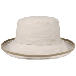 Stetson Lonoke Delave Cloth Hat casual summer (L (58-59 cm) - beige)