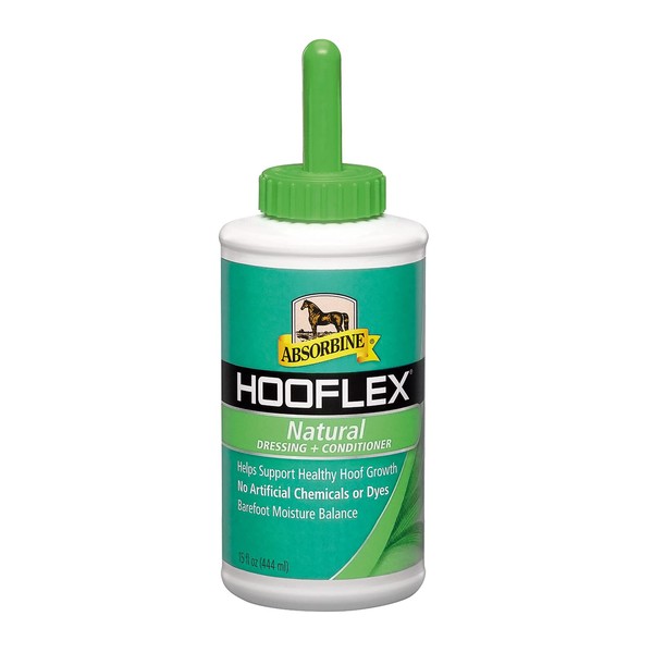 Absorbine Hooflex All Natural Dressing & Conditioner, 15oz, Includes Applicator Brush