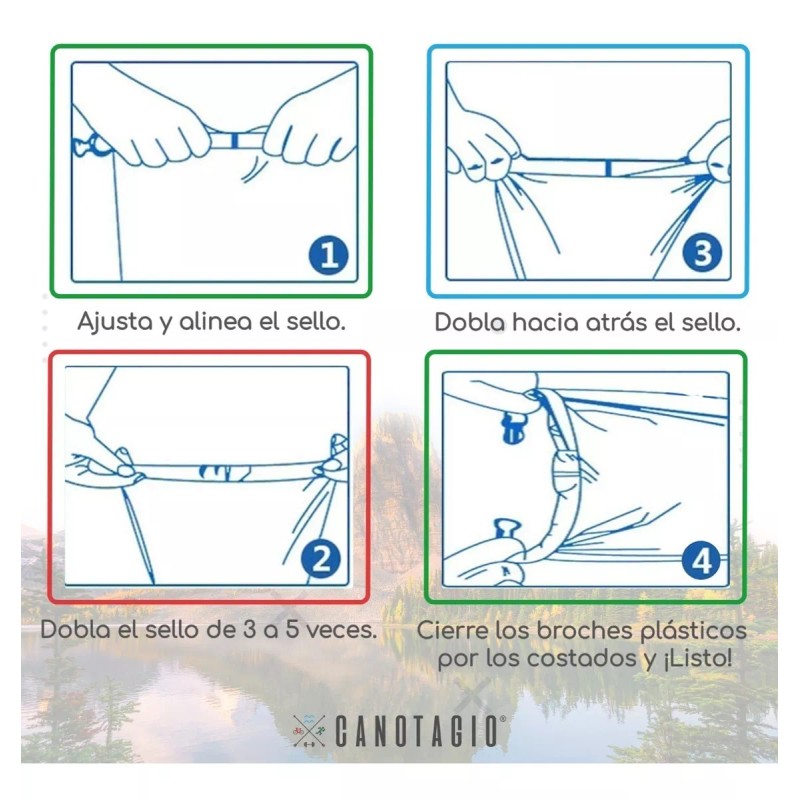 Canotagio Bolsa Impermeable 40 Lts Canotagio Mochila Waterproof