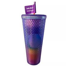 Starbucks Sofie Birkin PRIDE DESIGN STARBUCKS RAINBOW  STUD TUMBLER  Cup SUMMER 2024