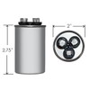 Goodman CAP050350440CS Universal Replacement - 35 + 5 uf/Mfd 370/440