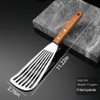 2 Pieces Stainless Steel Fish Spatula Professional Fish Spatula for
