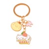 xuzhiyuan Cute Cat Strawberry Key Chain Lovely Animal Key Ring