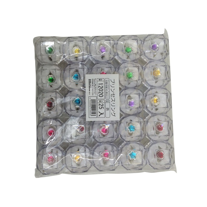 Kodomo Club Princess Ring, Pack of 25, 0016469 82392