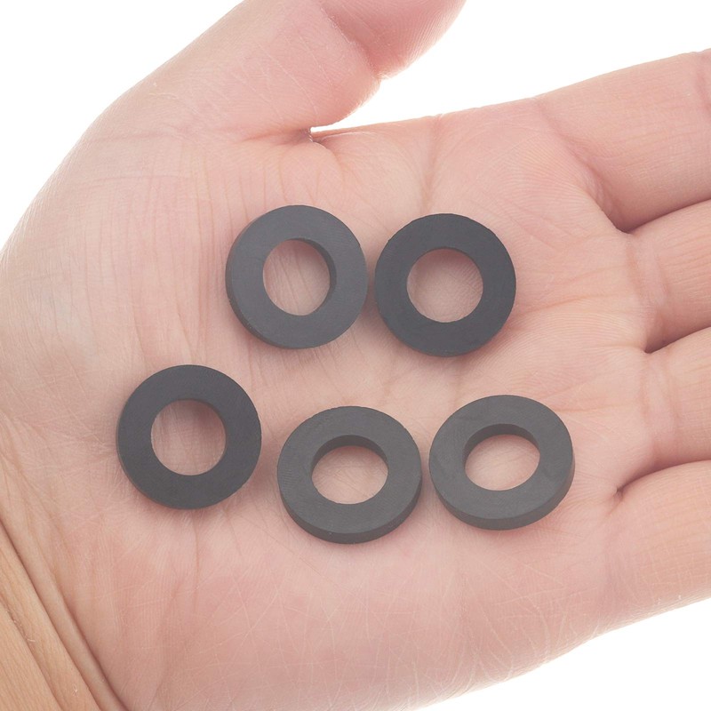 Timsec 5Pcs Propane Pipe Hose Seal Rings Gasket and PTFE