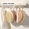SURDOCA Dry Brushing Body Brush, Dry Brush Lymphatic Drainage, Wet