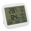OWE034 4in Digital LCD Thermohygrometer Touch Screen Temperature Humidity Meter