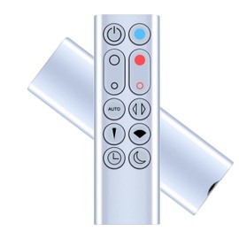 Xxtylo Remote Control for Dyson Hot + Cool HP02 HP03 Purifier Heater, computible 967826-02 967826-11, with Magnetic Function, Silver