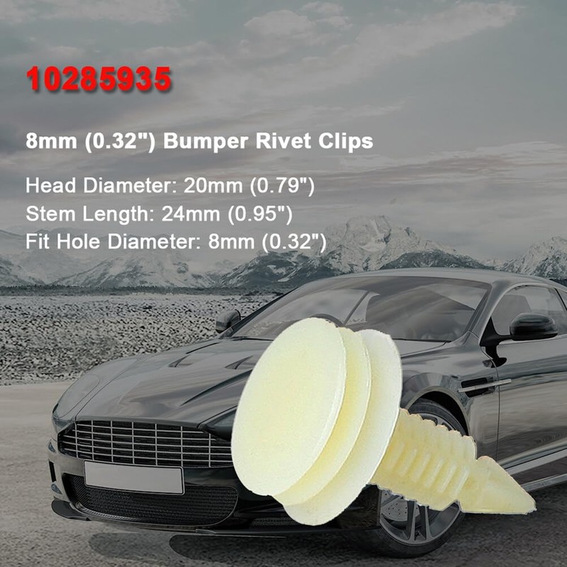 cciyu Car Fender Clips Slider Clips Replacement For Toyota,For Honda,For