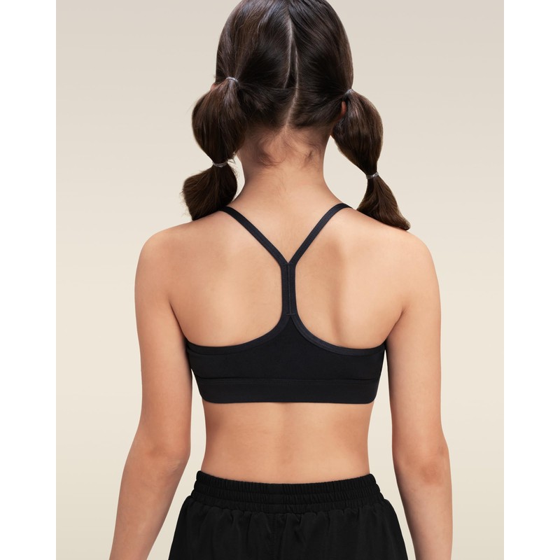 Stelle Girls Sports Bra Training Bra Spaghetti Strap Y Back