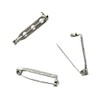 HBC 1 Inch Brooch Pin Backs, Glue, Sew on Bar