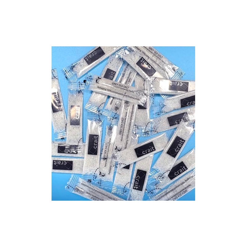 French Gray Sea Salt Packets Single Serve Sea Salt –