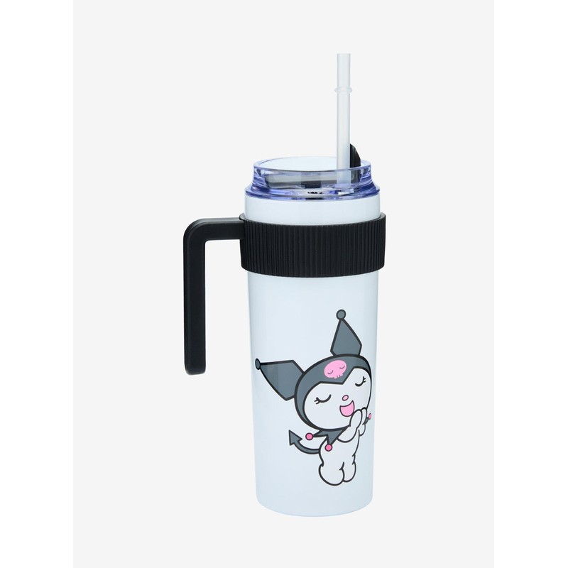 Hot Topic Kuromi Winking Stainless Steel Travel Cup Multi None