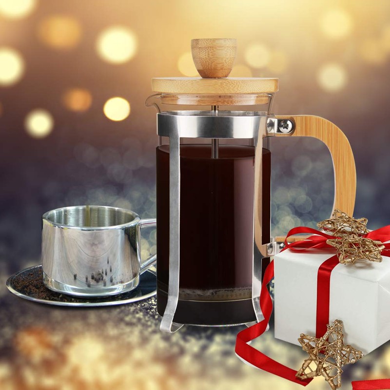 Sivaphe 12 oz French Press Coffee/Tea Maker Single Cup Espresso