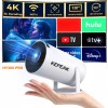 4K Mini Projector 20000 Lumen LED 1080P WiFi Bluetooth UHD