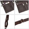 Leatherboss Women Soft Leather Shoulder Crossbody Bag Work Travel Ladies