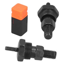 M4 Riveter Head, Manual Rivet Nut Adjustment Head, Thread Mandrel Made of Alloy Steel for Industrial Supplies Rivet Gun