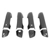Door Handle Trim Cover Carbon Fiber Style Decoration Fit for