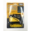 Komine LK-122 Reminder Alarm Disc Lock for Motorcycles Black/Yellow
