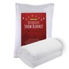 Lets Go Crimbo Large Artificial Fake Snow Blanket for Christmas