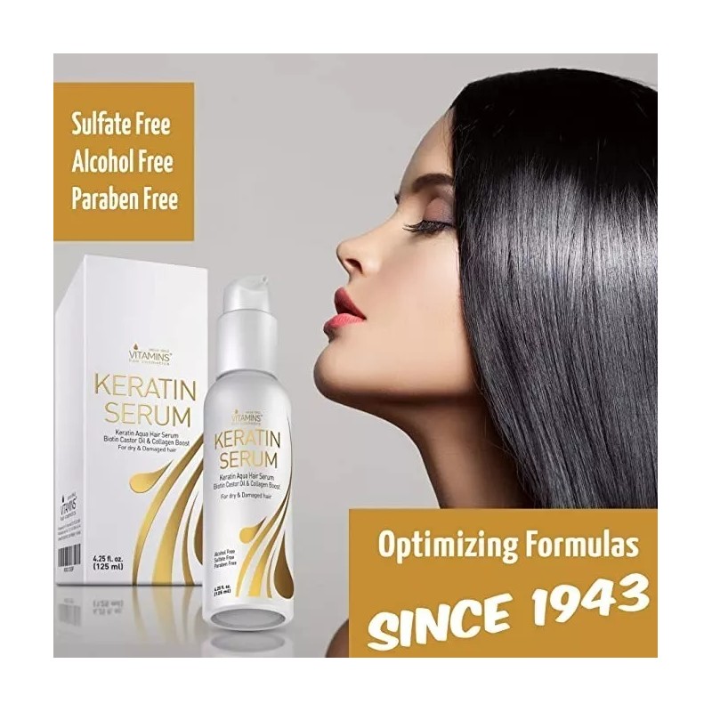 VITAMINS hair cosmetics Sérum Para El Cabello Con Queratina Y
