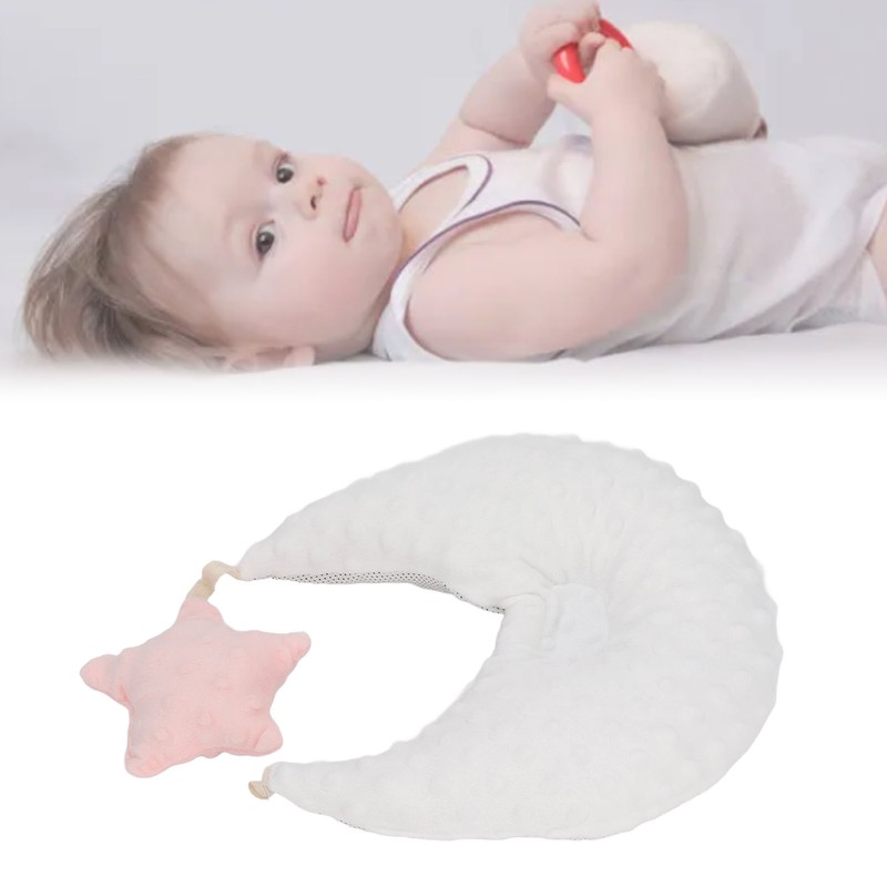 Baby Head Support Pillow Soft Lightweight Portable Infant Head Shaping