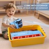 GLW 78 Inch Foldable GLWExtended Carrier Truck Race Track Playset