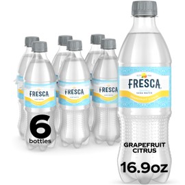Fresca Citrus Soda Soft Drink, 16.9 fl oz Bottles, 6 Pack