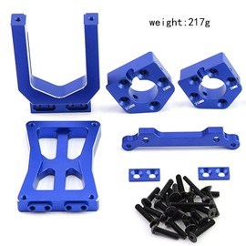 Alloy Quick Release Motor Mount 7760 for X-MAXX 8S 77086-4 XRT 8S 78086-4 Upgrade Parts (Dark Blue)