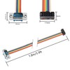 PNGKNYOCN DB9 to 10-Pin IDC Serial Cable,RS232 Male to IDC