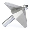 Akylin 60 Degree Extra Large Chamfer Router Bit,1/2" Shank,1-5/16" Cutting