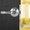 Zinc Alloy Entrance Bedroom Privacy 3 Lever Door Handle Lock