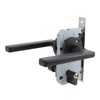 House Door Handle Lock Aluminum Black Antioxidant Coating Shock Resistance