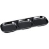 J-kitchens Fuchimaru 3 Condiment Dish, Black Yuzu Tenmoku, Made in