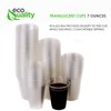 7oz Translucent Plastic Cups - Disposable 7 ounce Cold Drink