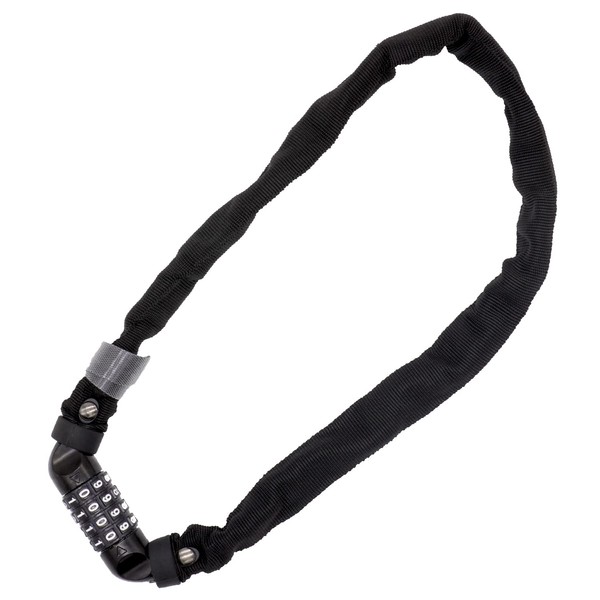 Kuhaku 30366 Mandarin Mandarin Combination Bicycle Chain Lock, 4 Digit