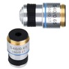 40x Achromatic Objective Lens, 40x 185 160/0.17 Microscope Objectives Aluminum
