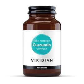 Viridian - High Potency Curcumin Complex - 90 Caps | Turmeric & Boswellia Extracts | Full Spectrum Curcuminoids, Ginger, Citrus Flavonoids | Nutritionist Formulated