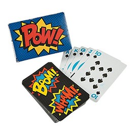Fun Express - Superhero Playing Cards - Toys - Games - Card Games - 12 Pieces