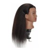Training Head Maniqui Cabeza Cabello Natural Negro #2 40.6 Cm
