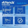 Attends Disposable Underwear 3X-Large Severe 40 Ct