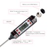 oujilet Thermometer Küche 2 Stücke Universales Haushaltsthermometer Digitales Kochthermometer Küchenthermometer