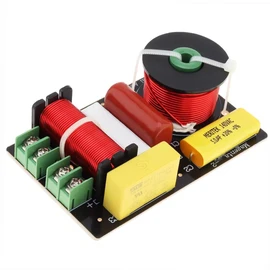 DriSentri 2 Way Crossover for Speaker, 200W 4-8 Ohm 2 Way High-Low Frequency Divider for Speaker, HiFi Speaker Crossover