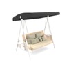 Outdoor Swing Canopy Replacement Top Cover, Universal Patio Swing Covers